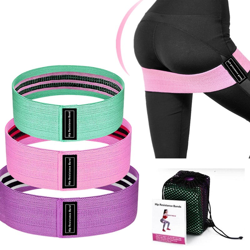 Non slip resistance bands hot sale